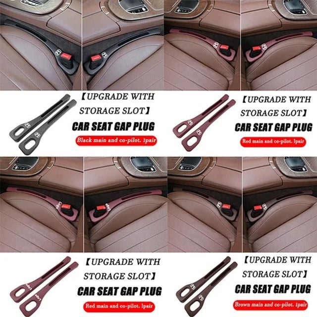 🔥Last Day 50% OFF 🚗 Car Seat Gap Plug with Storage Slot (Custom Logo)